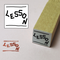 ぷちスタンプ LESSONスタンプ