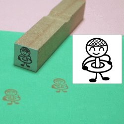 ぷちスタンプ　ボク浮き輪スタンプ