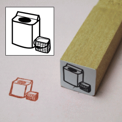 ぷちスタンプ　洗濯機