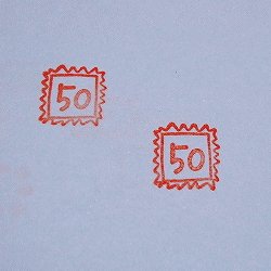 画像2: ５０円切手スタンプ