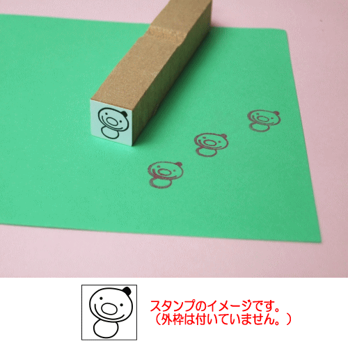 ぷちスタンプのデザイン　ゆきだるま君