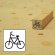 画像1: 自転車スタンプ (1)