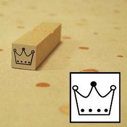 メッセージカードや日記に王冠のスタンプを押して周りを彩ってみよう オリジナルやお名前のスタンプでスタンプ生活を始めよう
