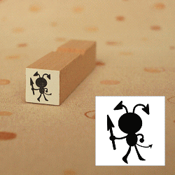 スタンプ屋さんのあっ君のシルエットスタンプ オリジナルのスタンプで手帳や育児日記を彩ろう