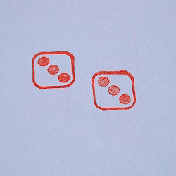 スタンプ屋さんのサイコロ ３スタンプ オリジナルのスタンプで手帳や育児日記を彩ろう